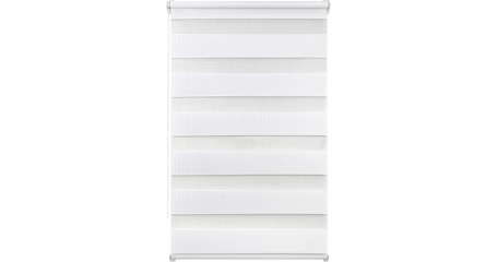 Рулонная штора День-Ночь белая 160