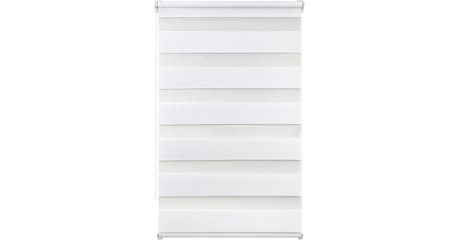 Рулонная штора День-Ночь белая 160