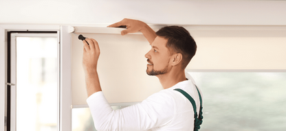 Установка рольштор и жалюзи